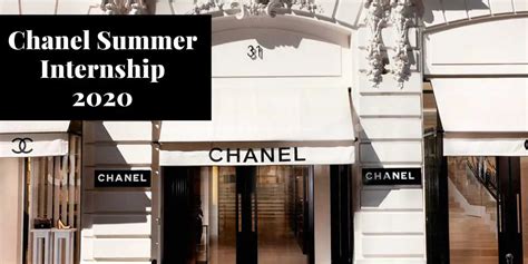 chanel summer 2024 internship|Chanel masters programs.